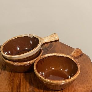 3 Pc Small Ceramic Serving Bowls